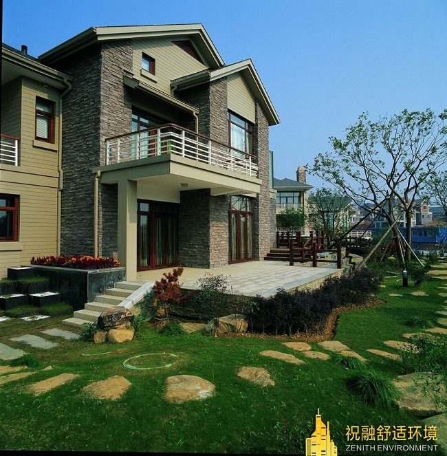杭州阳明谷粉色视频免费无线观看+地暖+生活热水+新风+太阳能