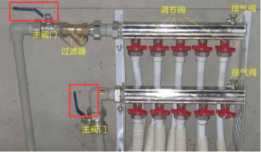 地源热泵地暖分集水器开关如何打开与关闭？